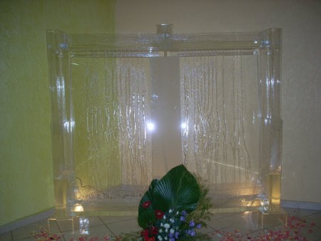 painel de acrilico parede d,agua  ou cortina d,agua